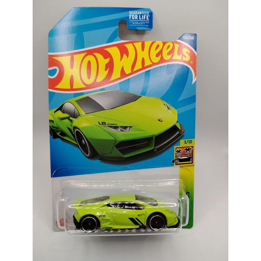 [ใหม่]	ล้อร้อน	LB- Works Lamborghini Huracan Coupe/สีเขียว	2022 KROGER พิเศษ	736