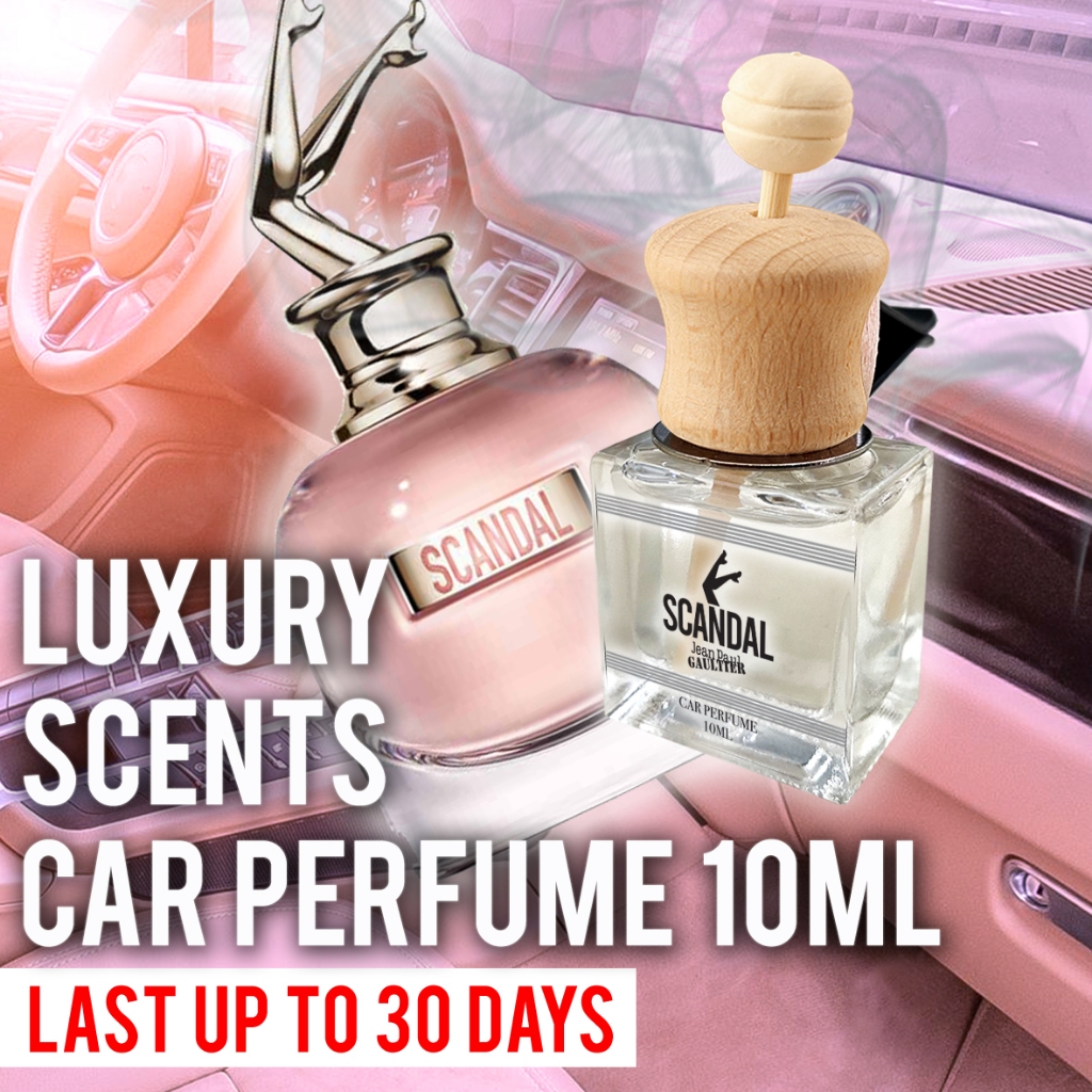 ไวรัล!!! น้ําหอมติดรถยนต์กลิ่นแบรนด์หรู (แบบคลิป) - 10ml JPG SCANDAL