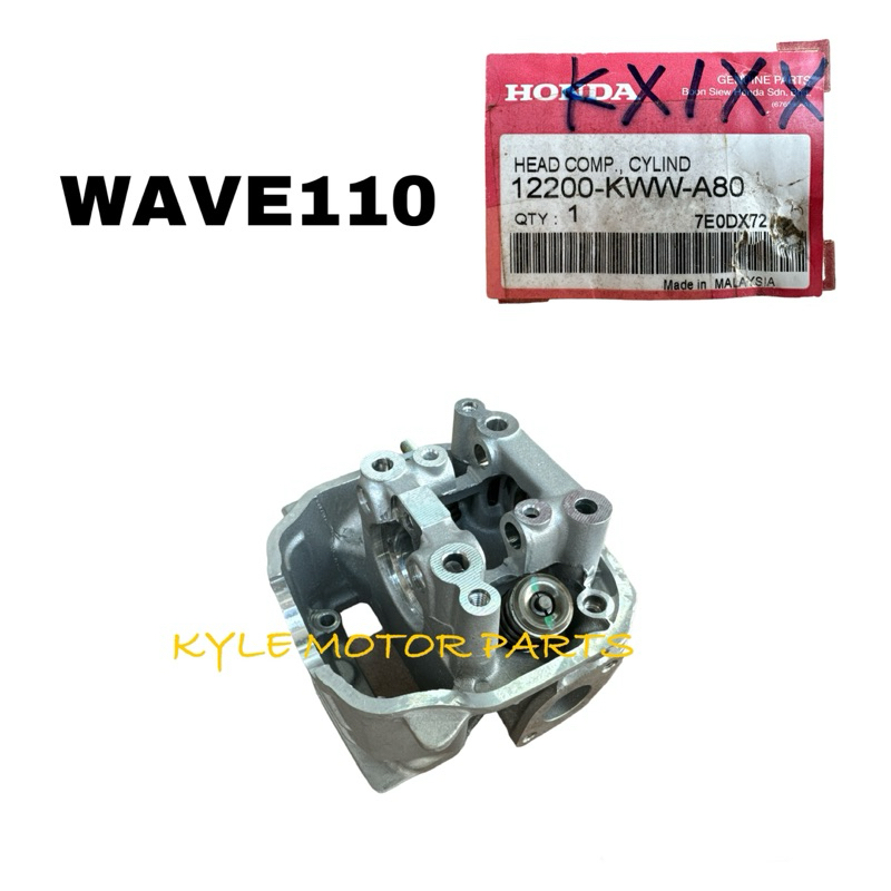 WAVE110 CYLINDER HEAD ONLY HONDA 100%