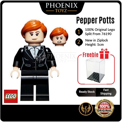 Lego Marvel Superheroes 76190: Pepper Potts Minifigure (ใหม่)