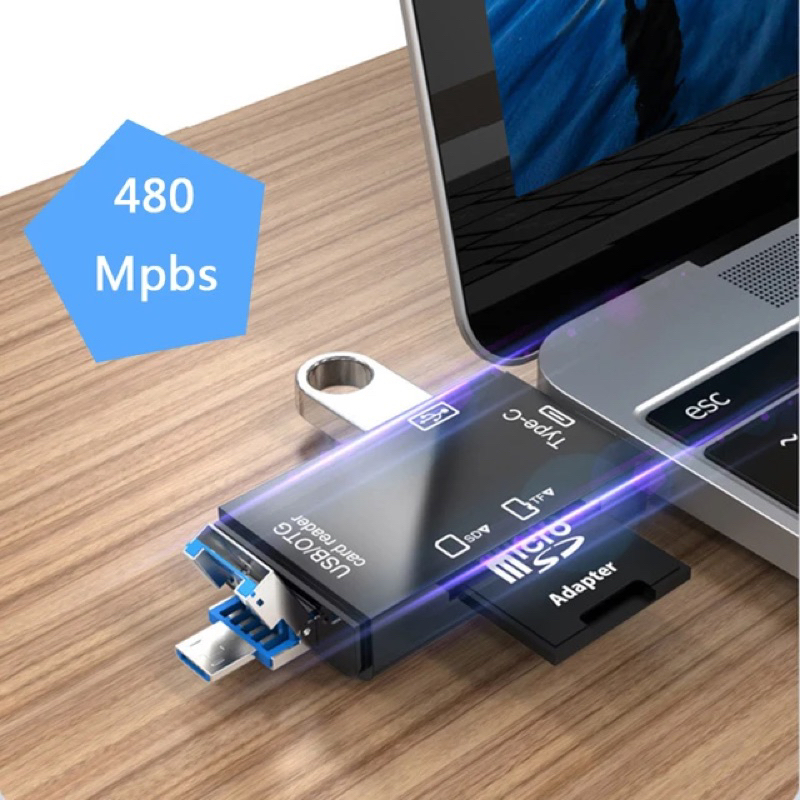 XP-82 คุณภาพสูงรองรับ Multi-function Card Reader Hi-Speed USB 2.0 Card Reader สําหรับอ่านโดยตรง SD/M