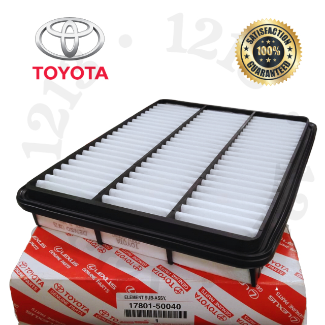 17801-50040 TOYOTA AIR FILTER LEXUS LAND CRUISER 1998-09 UJZ100 RZJ120 RZJ125 TZJ120 RZJ121 RZJ125 T