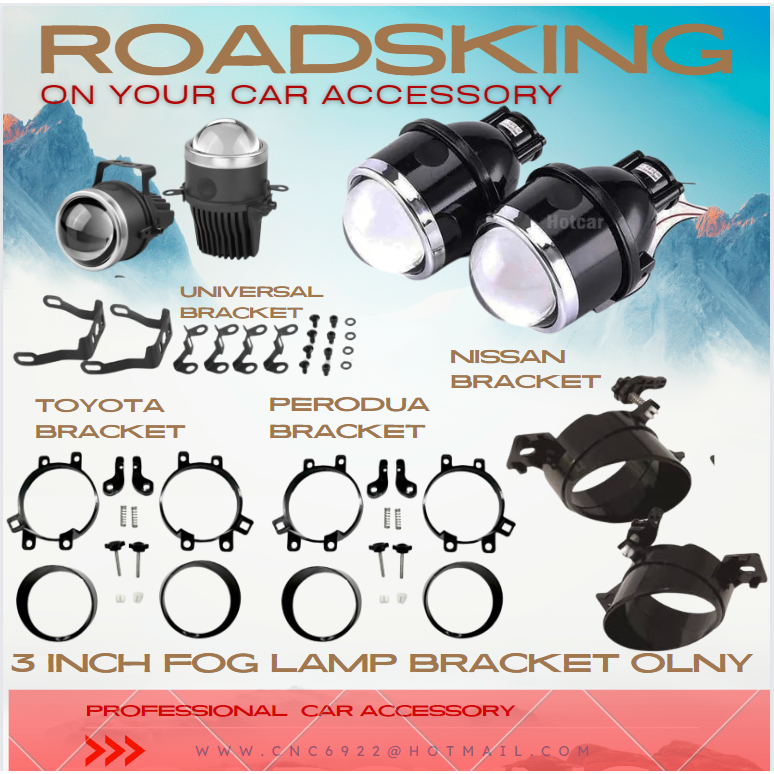 Iph รถยนต์ TOYOTA VIOS ALTIS CAMRY HONDA CITY JAZZ PERODUA MYVI ALZA ALZA AXIA ATIVA NISSA NFOG LAMP LIGHT BRACKET