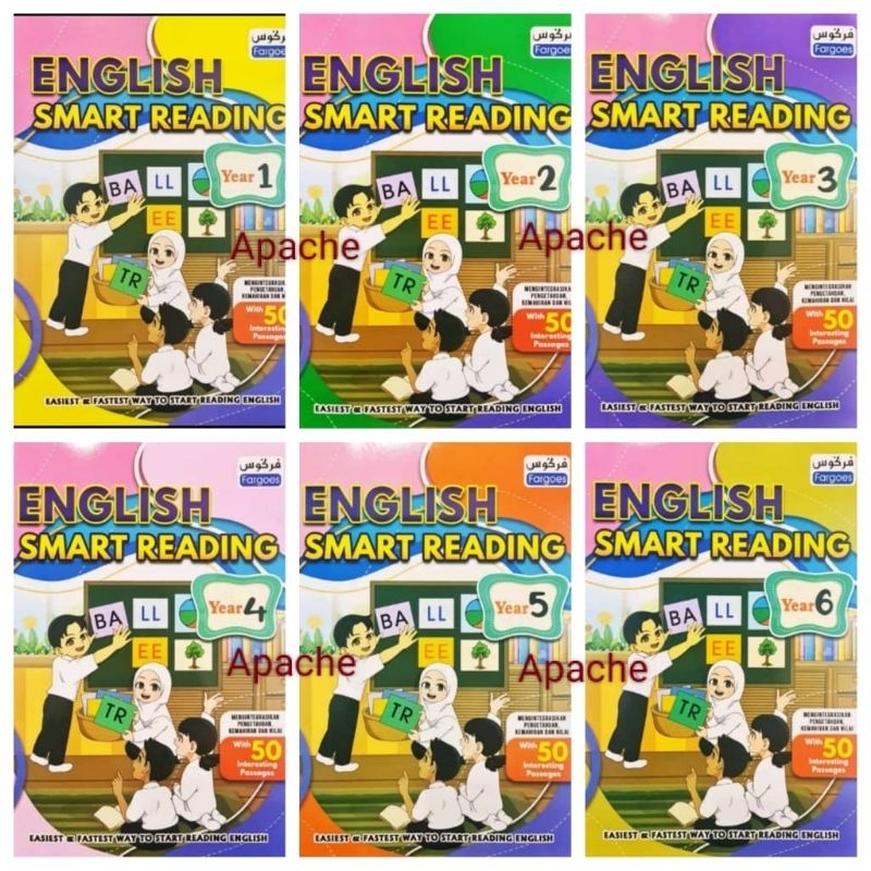 English Smart Reading YEAR 1 - YEAR 6 [Fragoes]