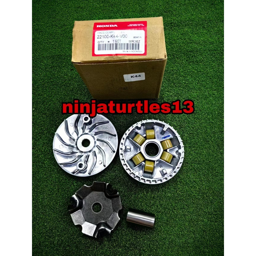 Beat fi v1 beatv1 ด้านหน้า pully depan 22110-k44-v00 cvt รอก beatfi