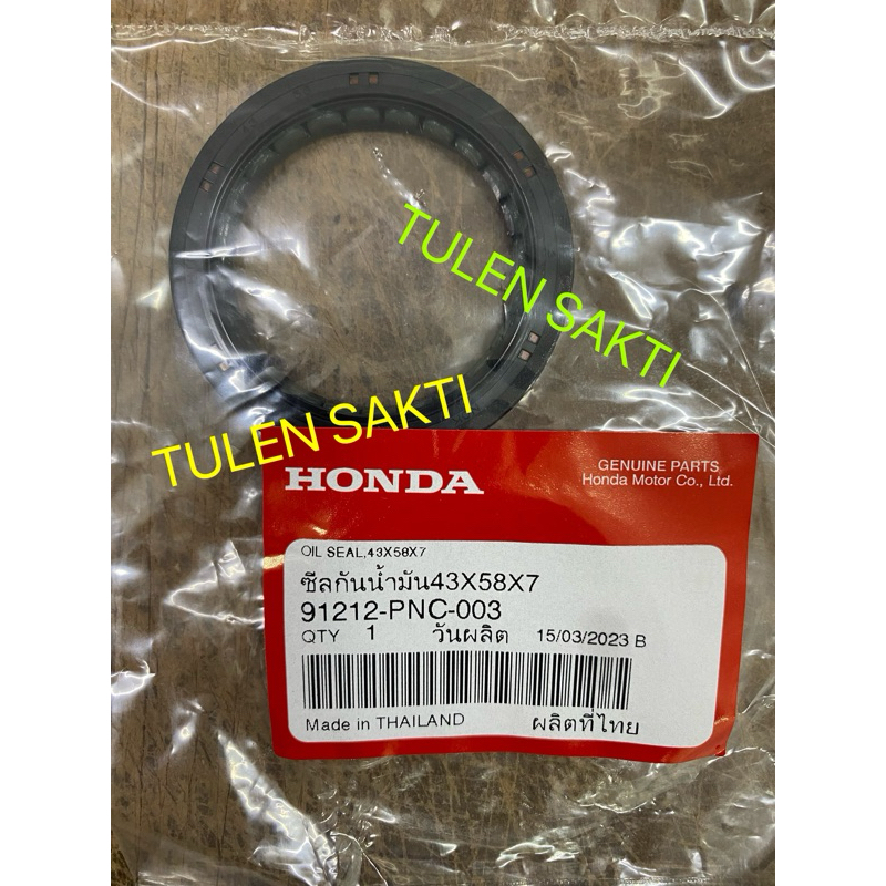 HONDA CIVIC FD SNA FB TRO FC TEA SDA TAO T2A RN3 RN6 CRV S9A SWA TOA TME HRV S5G TIMING ซีลน้ํามัน 9