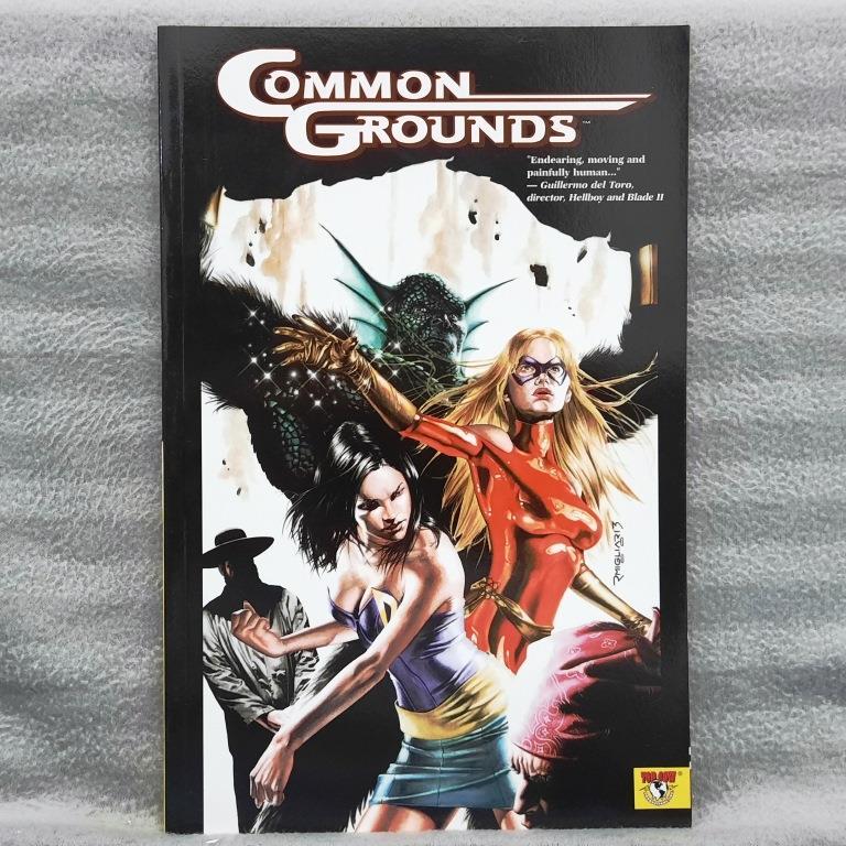 Common Grounds TPB 1 พิมพ์ที่ 1 (ภาพการ์ตูน) George Perez, Carlos Pacheco, Dan Jurgens, Angel Medina
