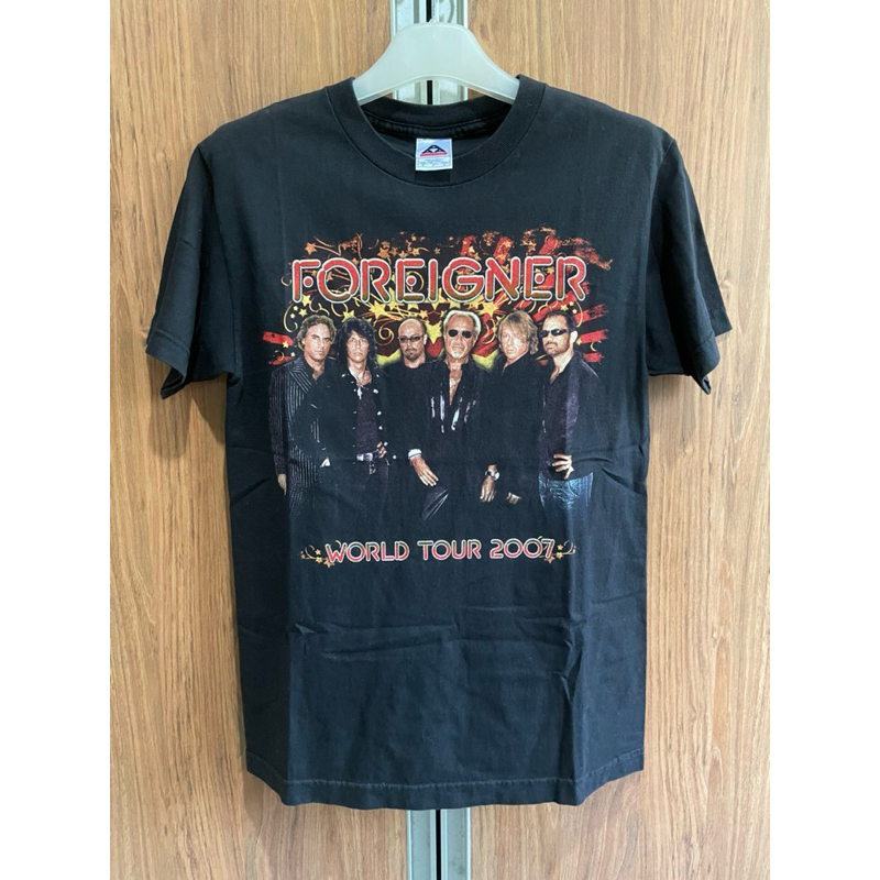 VTG Y2K FOREIGNER TOUR 2007 เสื้อยืดวง