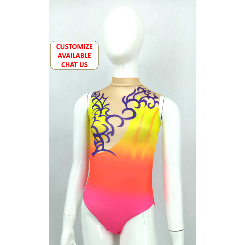ODA INDUSTRY/SPORTS WEAR RHYTHMIC GYMNASTICS LEOTARD LYCRA GYMNASTICS PERFORMANCE