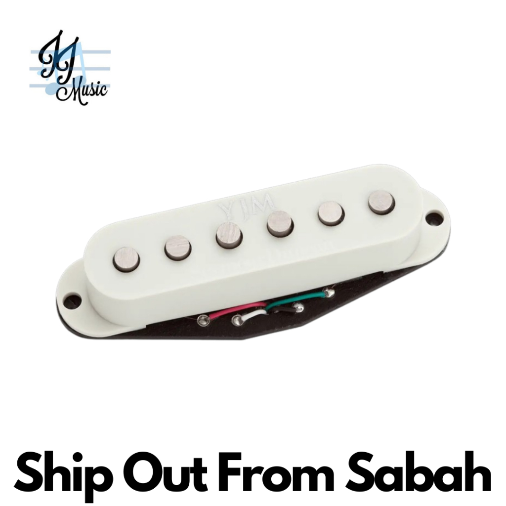 Seymour Duncan 11203-31-OW YJM Fury Strat Pickup, คอ/กลาง, Off White (STK-S10N / STK S10N)