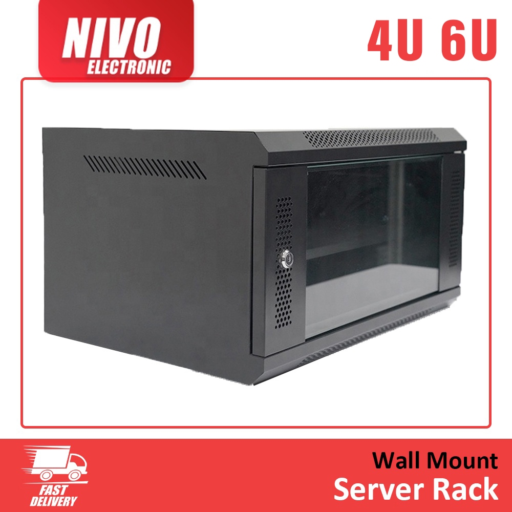 6U กล้องวงจรปิด RACK 6U WALL MOUNT SERVER RACK (ประตูปรุ) 4U RACK 6U RACK กล้องวงจรปิด RACK