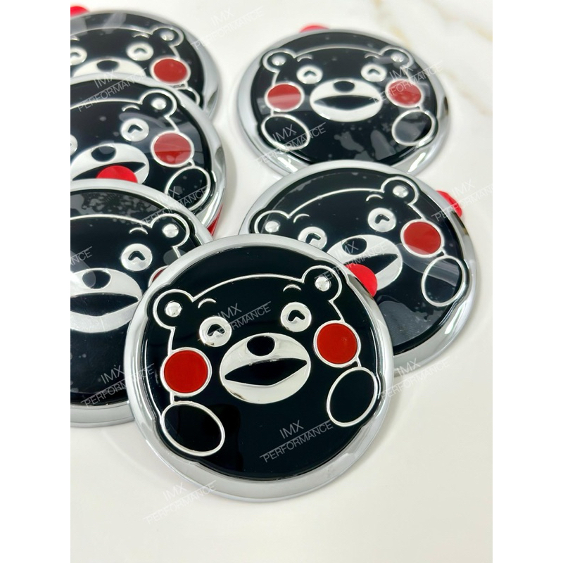 Honda KUMAMON EMBLEM CHROME JDM LOGO HONDA JAZZ FIT GK RS FC FE