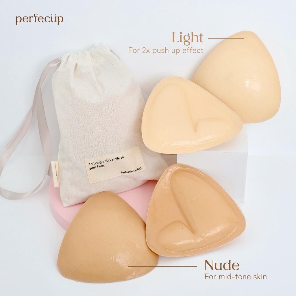 PERFECUP Perfectly Push Bra Pad กาวทั้งสองด้าน Instant Lift และ Volume Extra Push Up Sensitive-Skin 