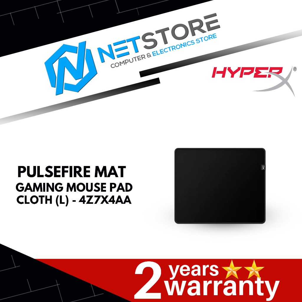 HYPERX PULSEFIRE MAT GAMING MOUSE PAD - CLOTH (L) - 4Z7X4AA