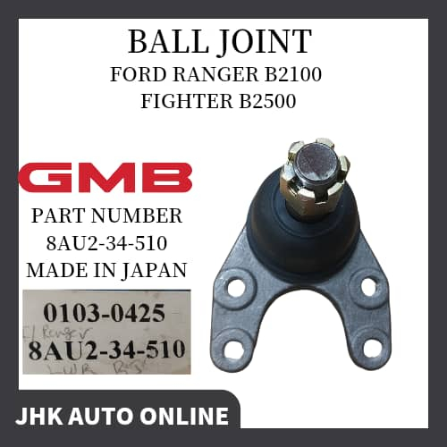 FORD RANGER 2WD B2500 MAZDA FIGHTER B2200 BALL JOINT LOW BRAND GMB 8AU2-34-510