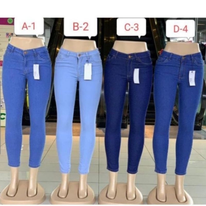 Hot item กางเกงสกินนี่ยีนส์ unisex ยืดได้ unisex