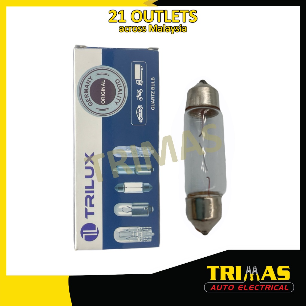 10X31-12V ยานยนต์ Festoon Room หลอดไฟภายในแผงแผ่นรถโดมหลังคาภายใน (1 ชิ้น)