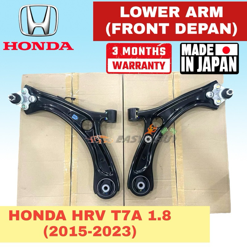 ญี่ปุ่น HONDA LOWER ARM (FRONT DEPAN) HONDA HRV HR-V 1.8 T7A (2015-2023) 51350-T7J-H01 51360-T7J-H01