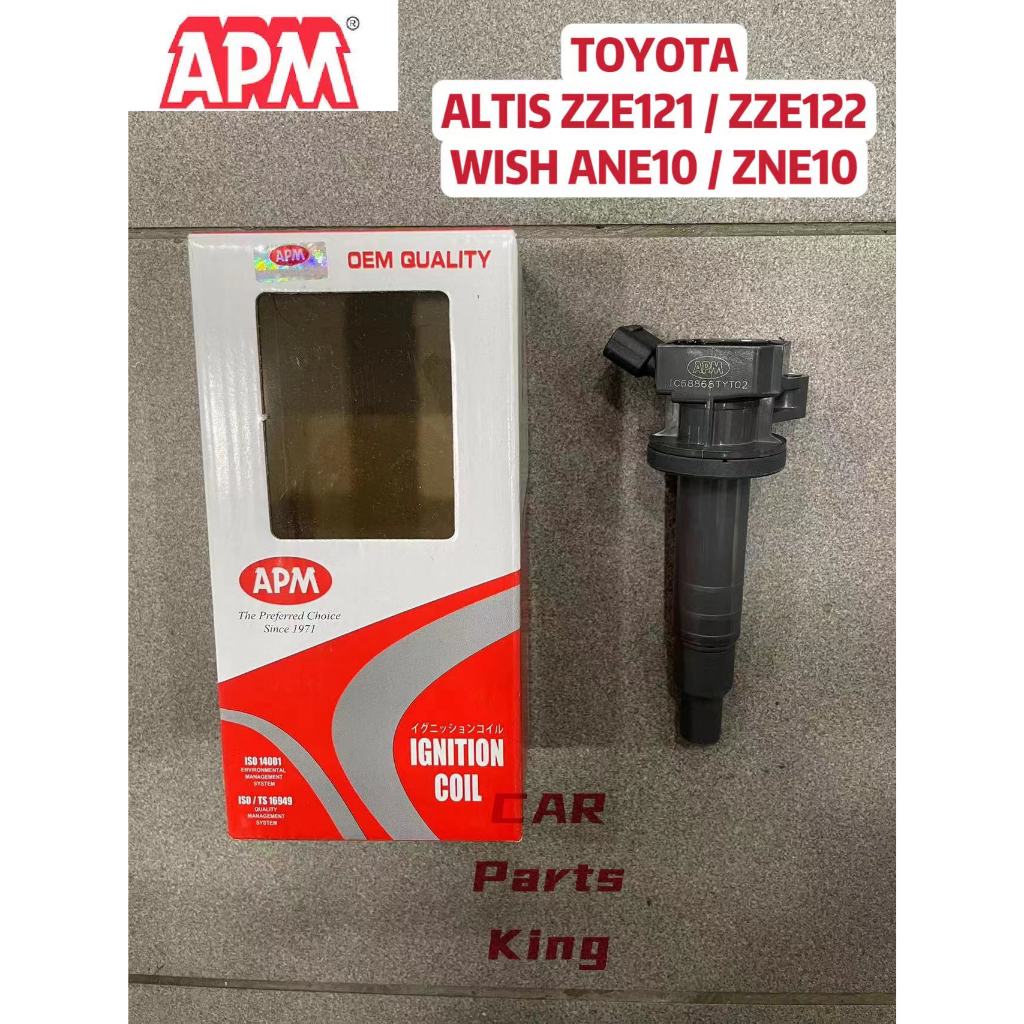 TOYOTA ALTIS ZZE121 ZZE121 WISH ANE10 ZNE10 IGNITION COIL