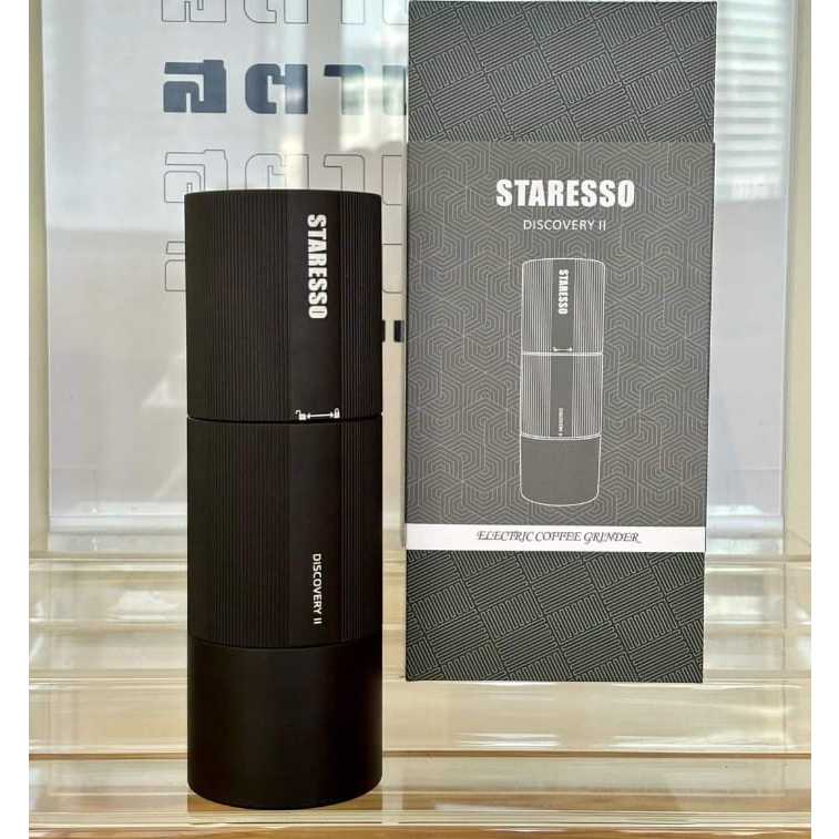 STARESSO D6E PLUS เครื่องบดกาแฟเสี้ยนแบบพกพาแบบชาร์จไฟได้ | เหมาะสําหรับเมล็ดกาแฟ SOL OUTIN | สุดยอด