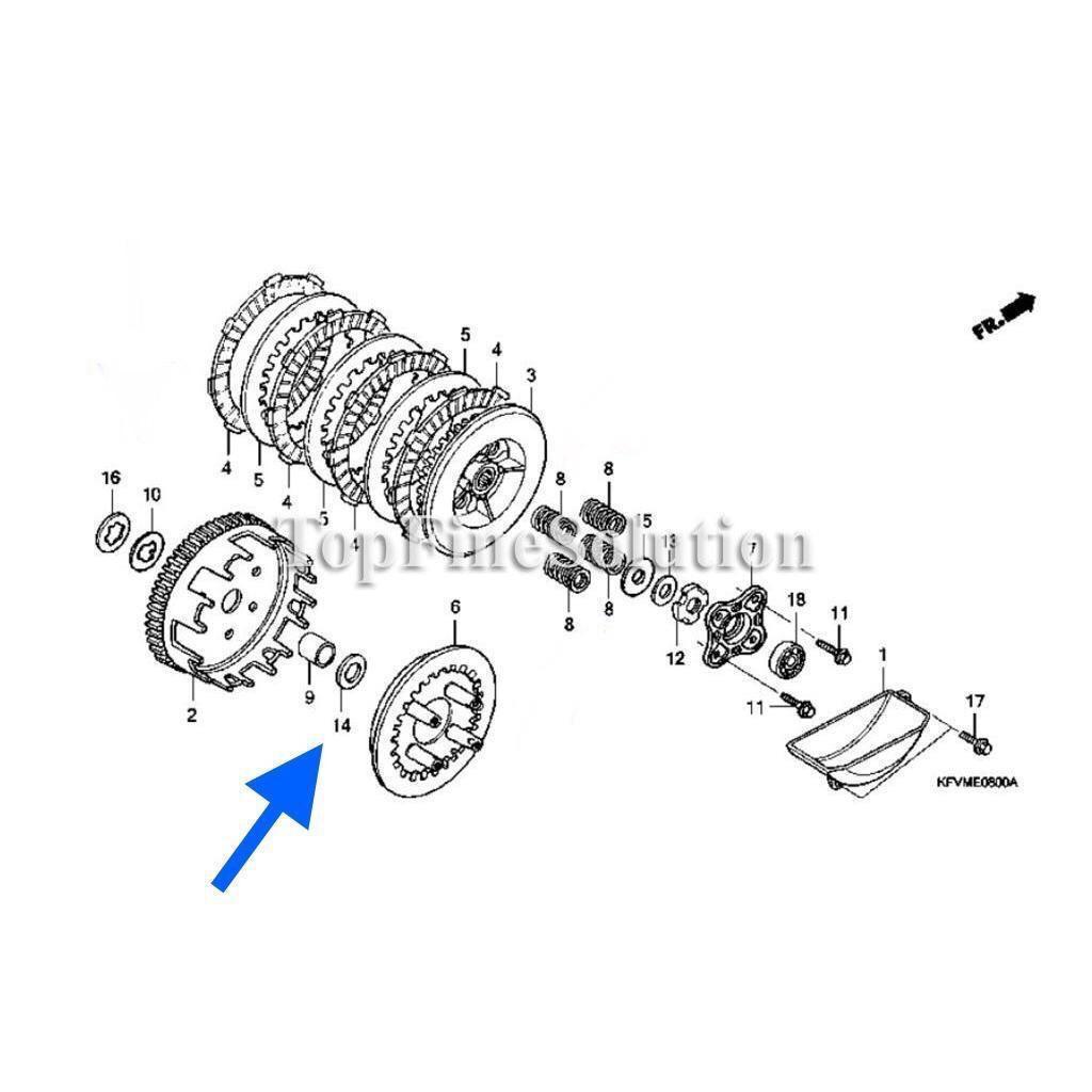 เครื่องซักผ้า Thrust Clutch Honda EX5 - 90403-HA0-000