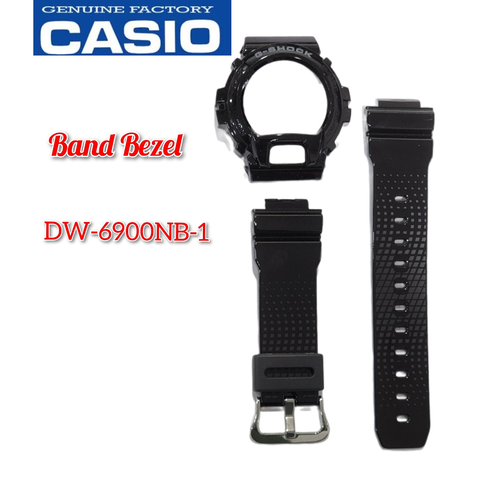 อะไหล่ทดแทน Casio G-Shock DW-6900NB-1 -Band and Bezel