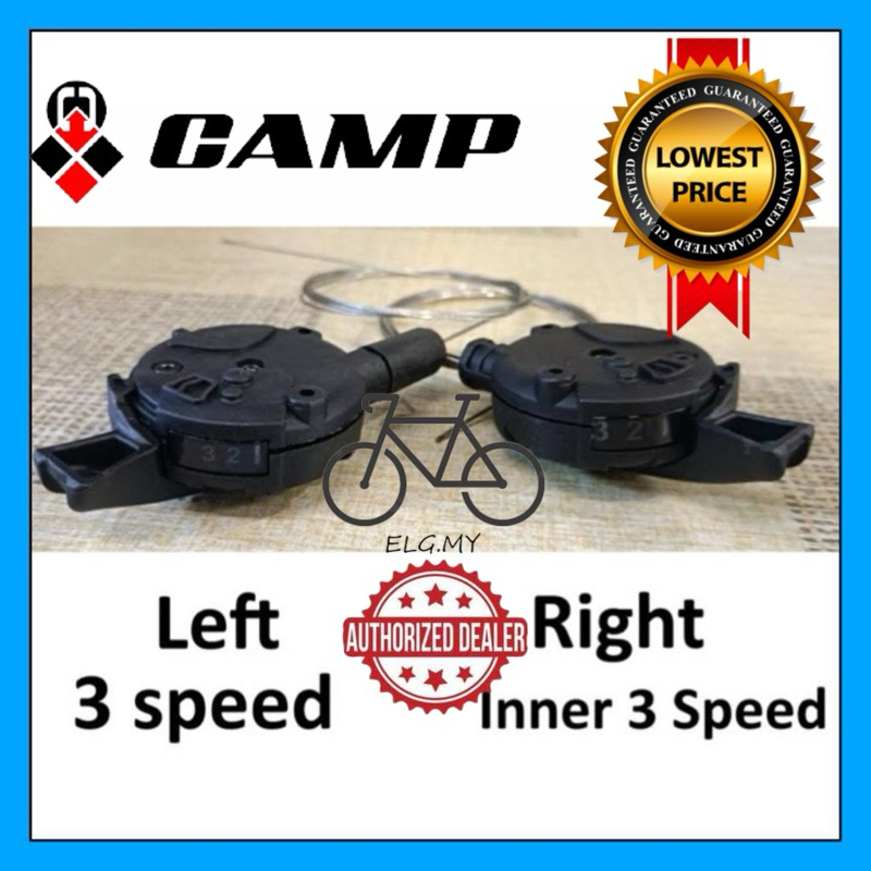 BROMPTON PIKES 3SIXTY Shifter 3 Speed Pikes shifter 3 speed Pikes Shifter 9 speed