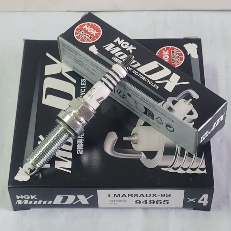 LMAR8ADX-9S Honda Nbox, Forza, CBR 250 RR, KTM, Yamaha Xmax NGK 94965 Ruthenaium Moto DX หัวเทียน