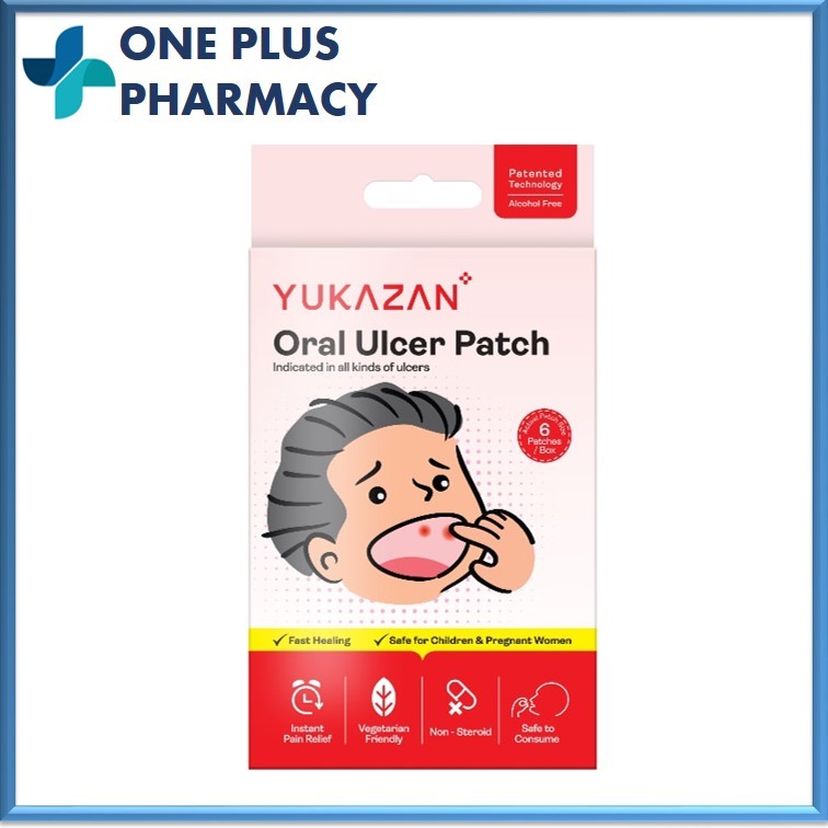 Yukazan Oral Ulcer Patch (6 ชิ้น)