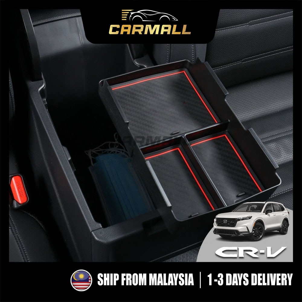 Honda CR-V CRV RS 2023 - 2025 คอนโซลกลางช่องกล่องเหรียญกล่องที่เท้าแขนกล่องเก็บรถ Mall รถอุปกรณ์เสริ
