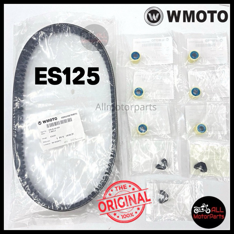 [WMOTO 100%] ES125 BELTING TIMING BELT V BELT ROLLER BUSH SLIDE PIECE WMOTO