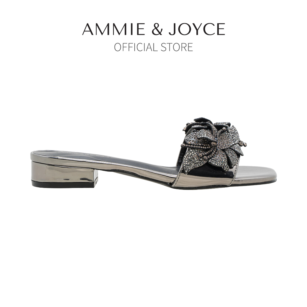 Ammie &amp; JOYCE North รองเท้าแตะ สําหรับผู้หญิง (Pewter)