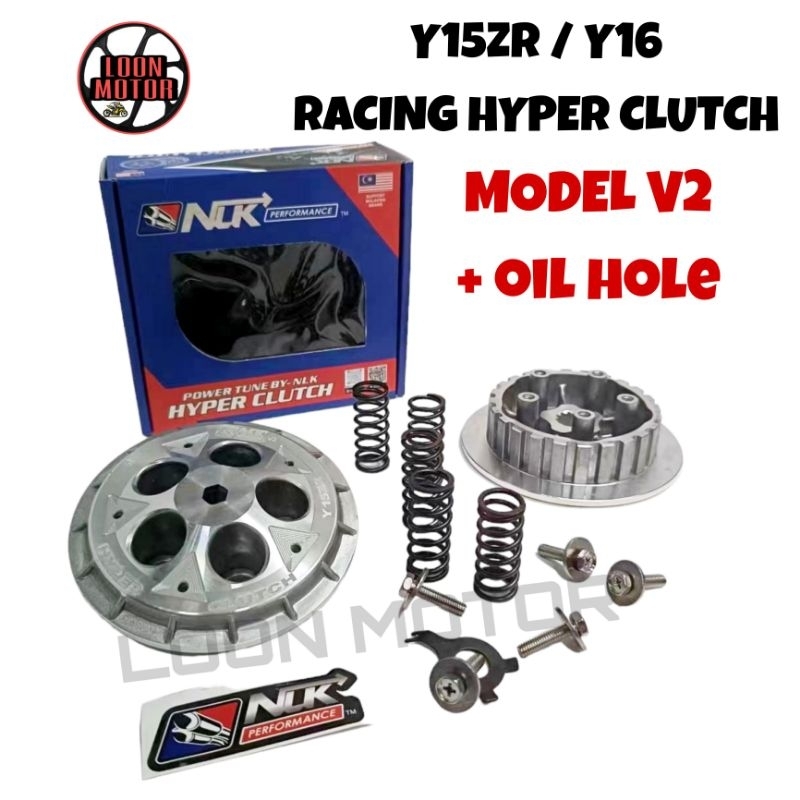 Y15ZR / Y16 RACING CNC HYPER CLUTCH N1 & N2 MODEL - NLK PERFORMANCE