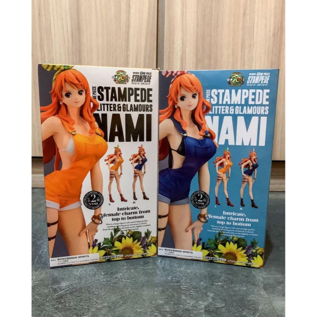 Banpresto One Piece Stampede Movie Nami Glitter และ Glamours VerA&B ตัวเลขของเล่น