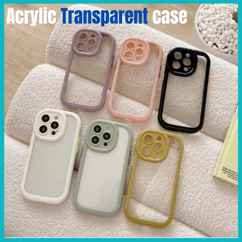Iphone 15 PRO MAX 15 PLUS 14 13 12 11 PRO MAX CANDY SHOCKPROOF JELLY อะคริลิค TPU PHONE CASING COVER CASE