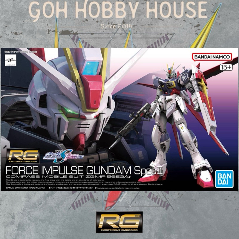 BANDAI RG 1:144 FORCE IMPULSE GUNDAM SPEC II [39]