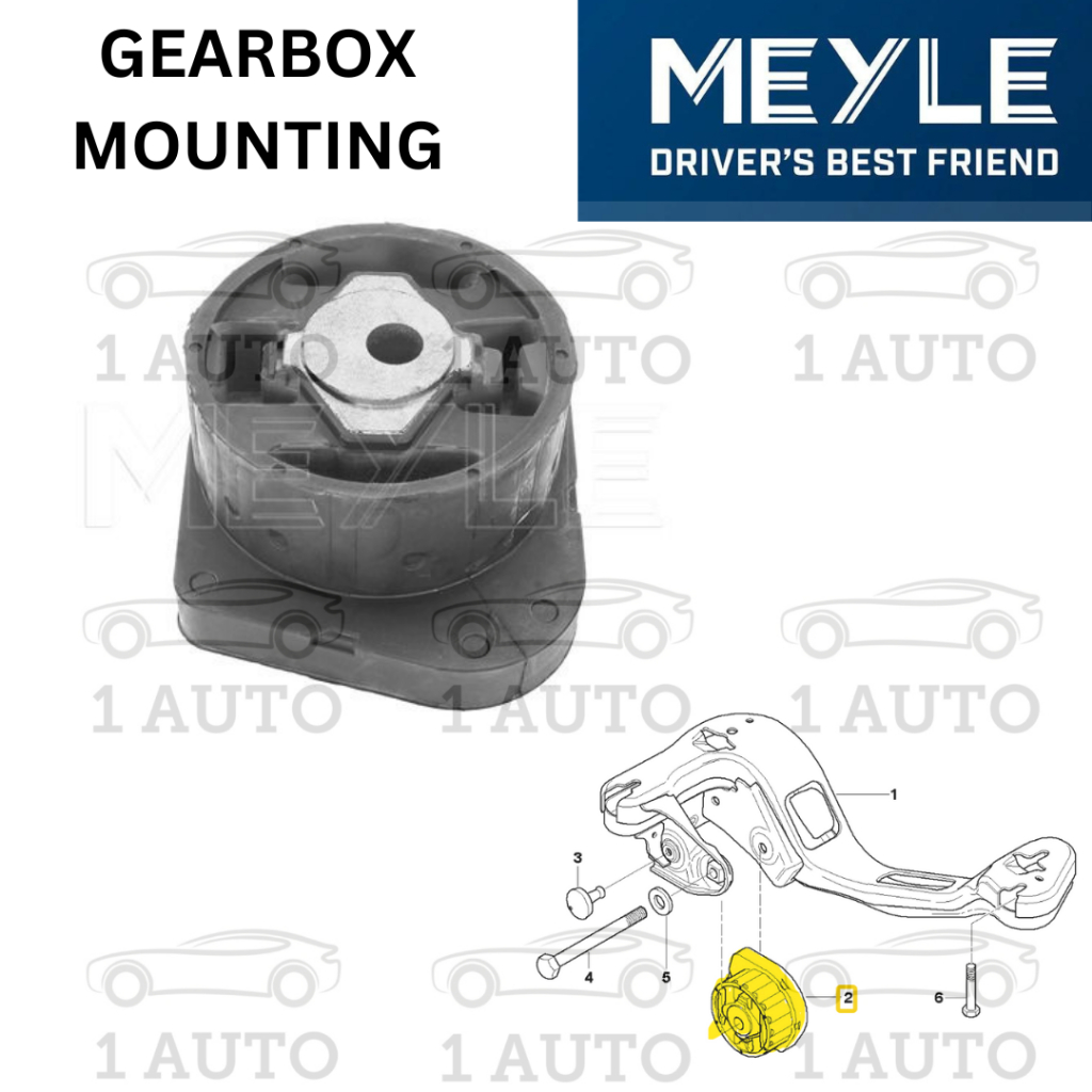 MEYLE GERMANY GEARBOX MOUNTING BMW X3 E83 2.5 3.0 xdrive X1 E84 20dX