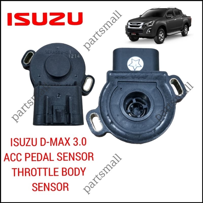 ISUZU D-MAX 3.0 V-CROSS ACCELERATOR เซ็นเซอร์ PEDAL,THROTTLEBODY SENSOR 8-97193-713-0