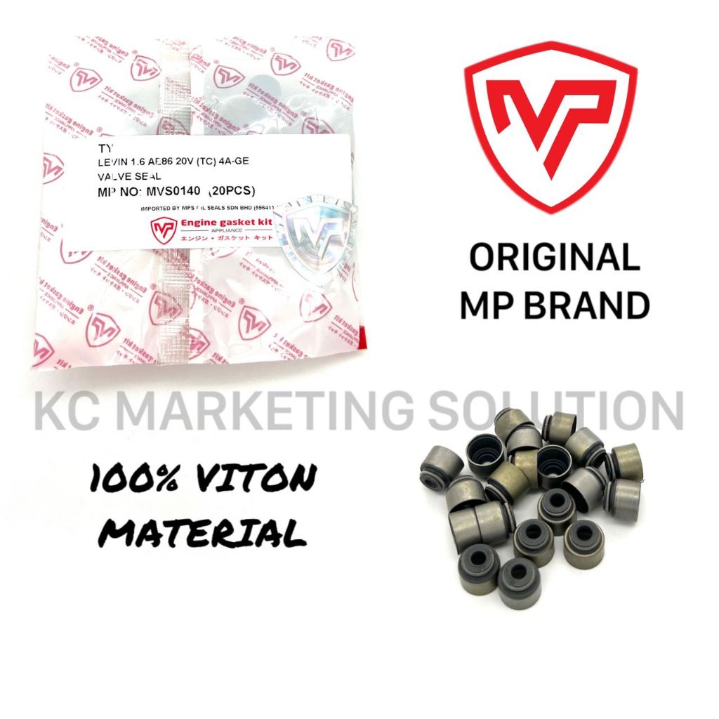 MP Viton ซีลวาล์ว (20 ชิ้น) Levin AE86 20V 4AGE