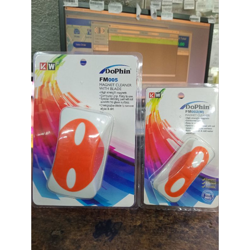 DHOPHIN น้ํายาทําความสะอาดแม่เหล็กสําหรับตู้ปลา FM002(M) FM005