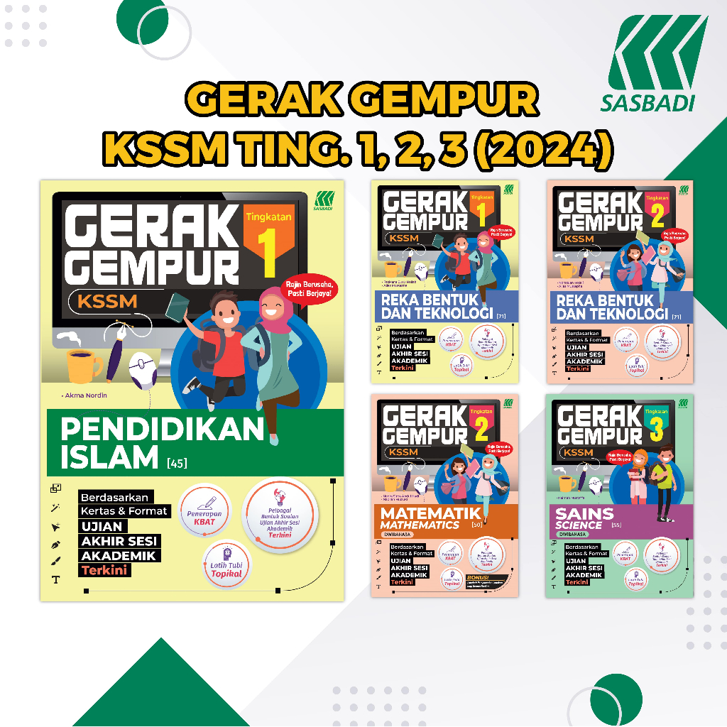 [SASBADI] FUN MOVEMENT KSSM TING. 1, 2, 3 (หมดอายุ 2024)