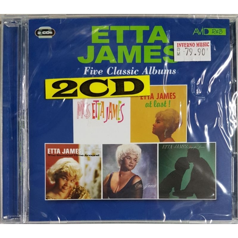 Etta James - อัลบั้มคลาสสิกห้าเล่ม 2CD