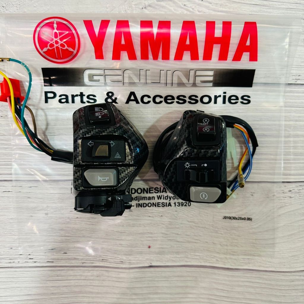 สวิตช์ 1 ชุด KIRI LC135 YAMAHA VIETNAM PNP NVX EGO / EGOS / SOLARIZ / AVANTIZ / NOUVOLC สวิตช์ซ้าย&ขวา