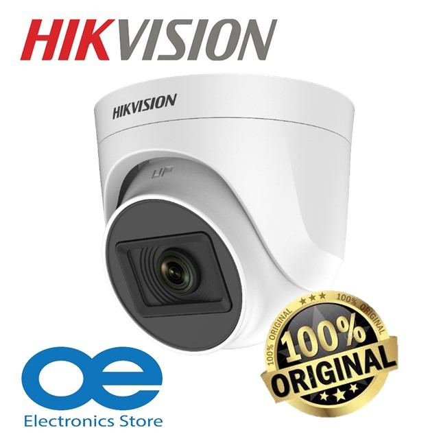 HIKVISION DS-2CE76H0T-ITPF Analog 5MP เลนส์คงที่ 4 IN 1 เอาต์พุตวิดีโอ IR Full HD โดมกล้องกล้องวงจรป
