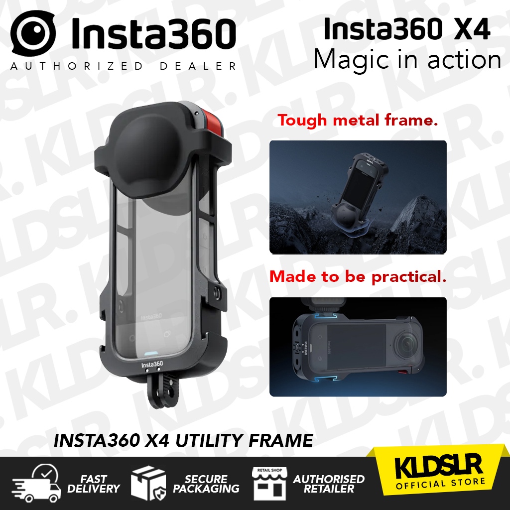 กรอบยูทิลิตี้ Insta360 สําหรับ Insta360 X4 / Insta360 ONE X4