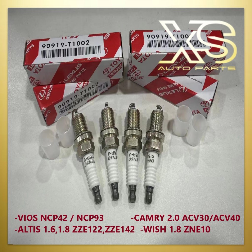 SPARK PLUG TOYOTA VIOS ALTIS WISH CAMRY SPARK PLUG 90919-T1002(K16R-U)
