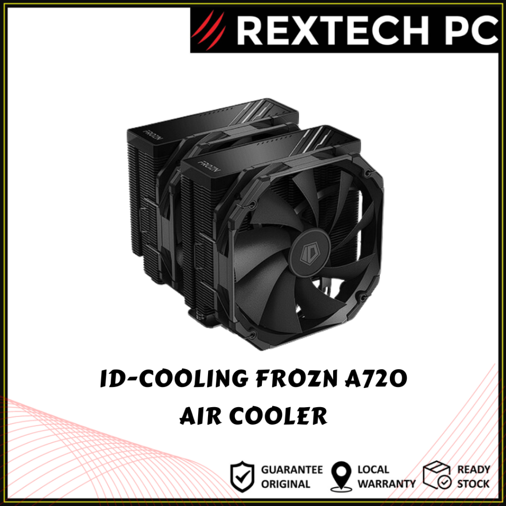 ID-COOLING FROZN A720 Air Cooler - สีดํา