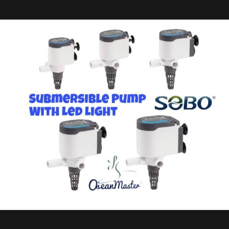 SOBO Osean Master NEW ปั๊มจุ่ม Aquarium Filter ปั๊มน้ําตู้ปลา AQ-018 / AQ-028 /AQ-038/AQ-048/AQ-058