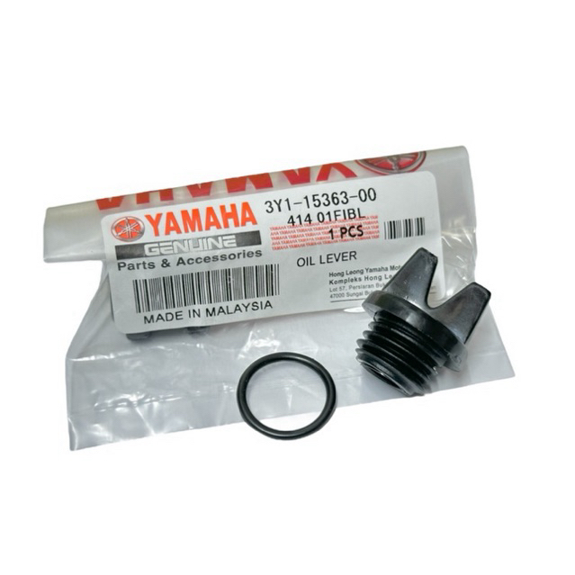 น้ํามัน GAUGE YAMAHA RXZ TZM 125Z Y125Z Y125ZR 4T น้ํามันหมวก 4T ปลั๊กน้ํามัน PENUTUP MINYAK HITAM E