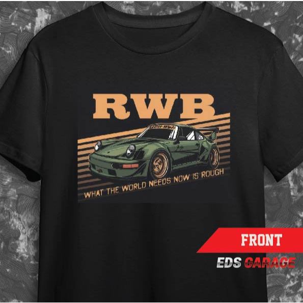 ผู้ขายท้องถิ่น เสื้อยืด Porsche RWB 993 7XL